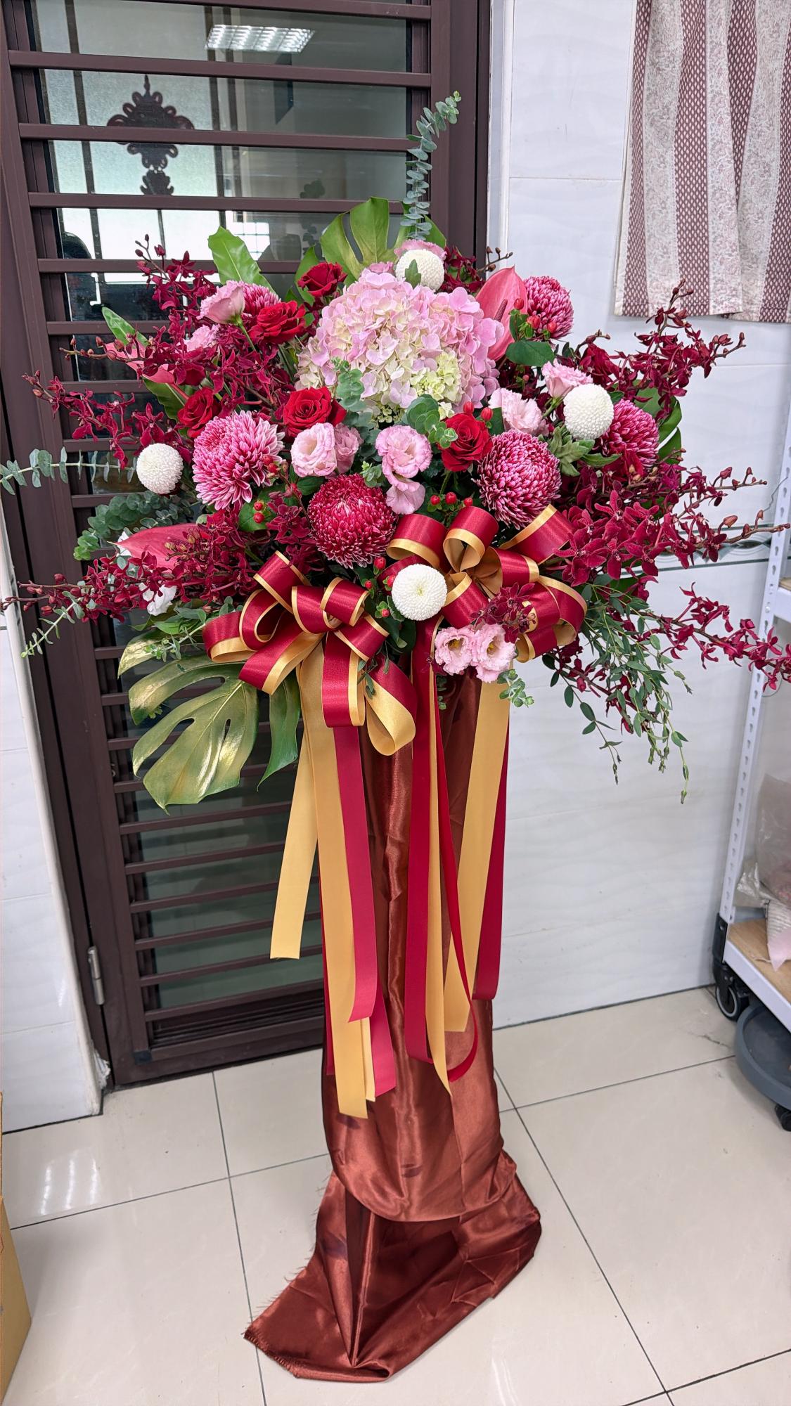 ~華麗精緻花籃(1 支)~